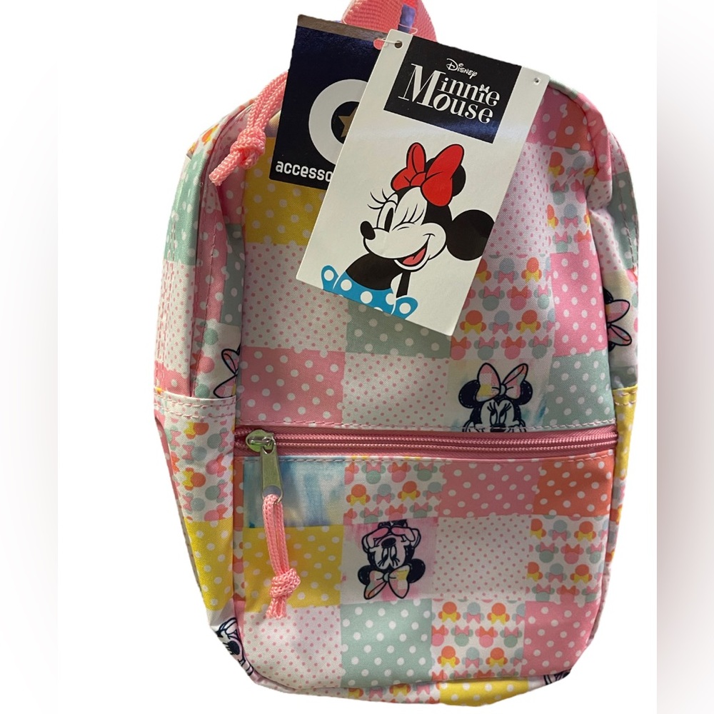 Disney Minnie Mouse Backpack New W/Tags